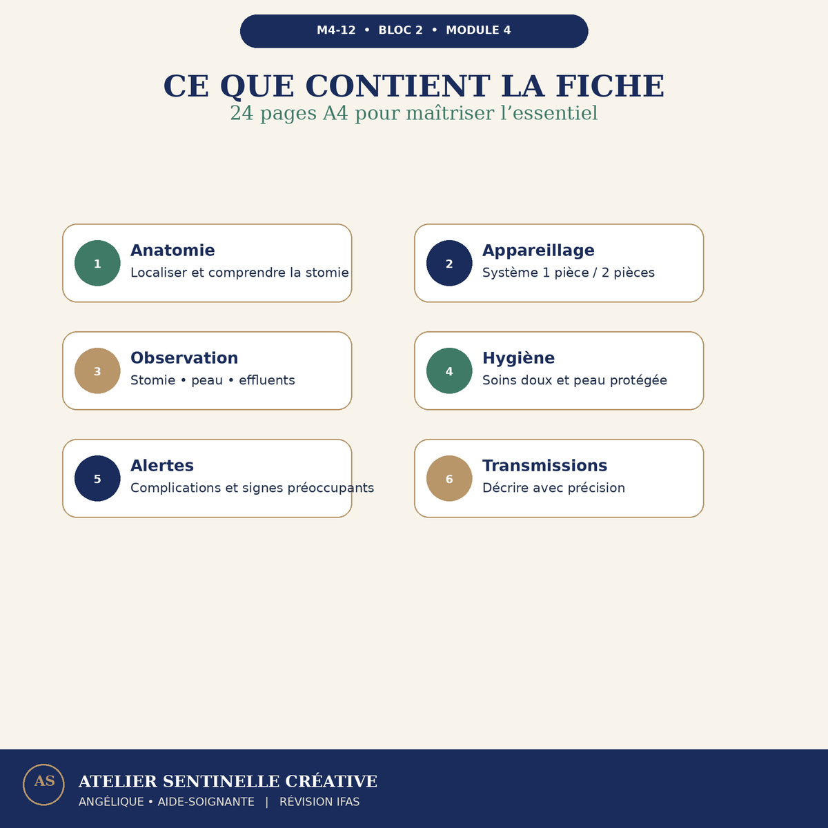 Aperçu 2 — M4-12 — Soins et dispositifs urologiques et digestifs
