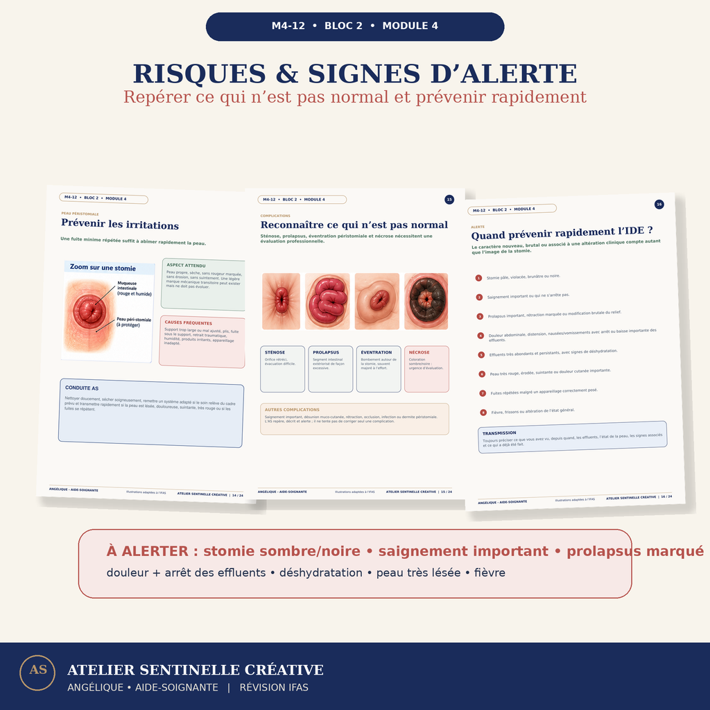 Aperçu 7 — M4-12 — Soins et dispositifs urologiques et digestifs