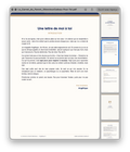 Carnet en format PDF ouvert, page intérieure avec titre et texte.