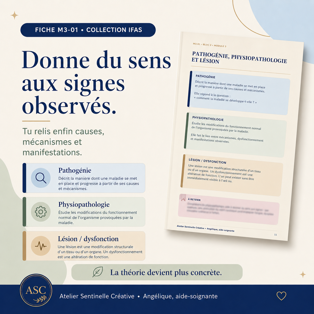 Aperçu 6 — M3-01 — Santé, maladie et processus pathologiques