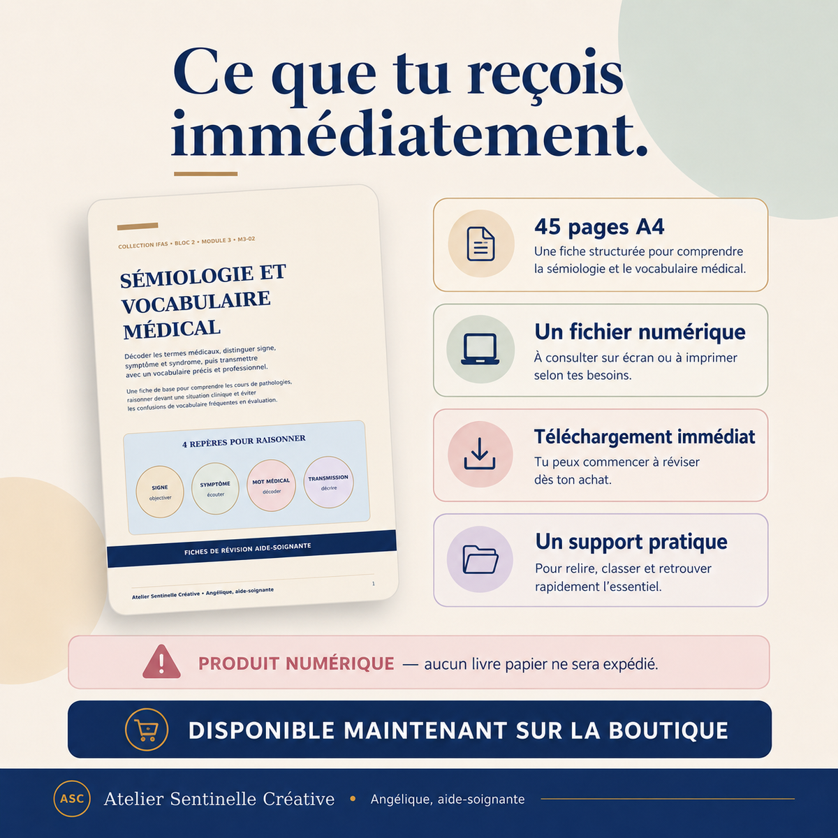 Aperçu 2 — M3-02 — Sémiologie et vocabulaire médical