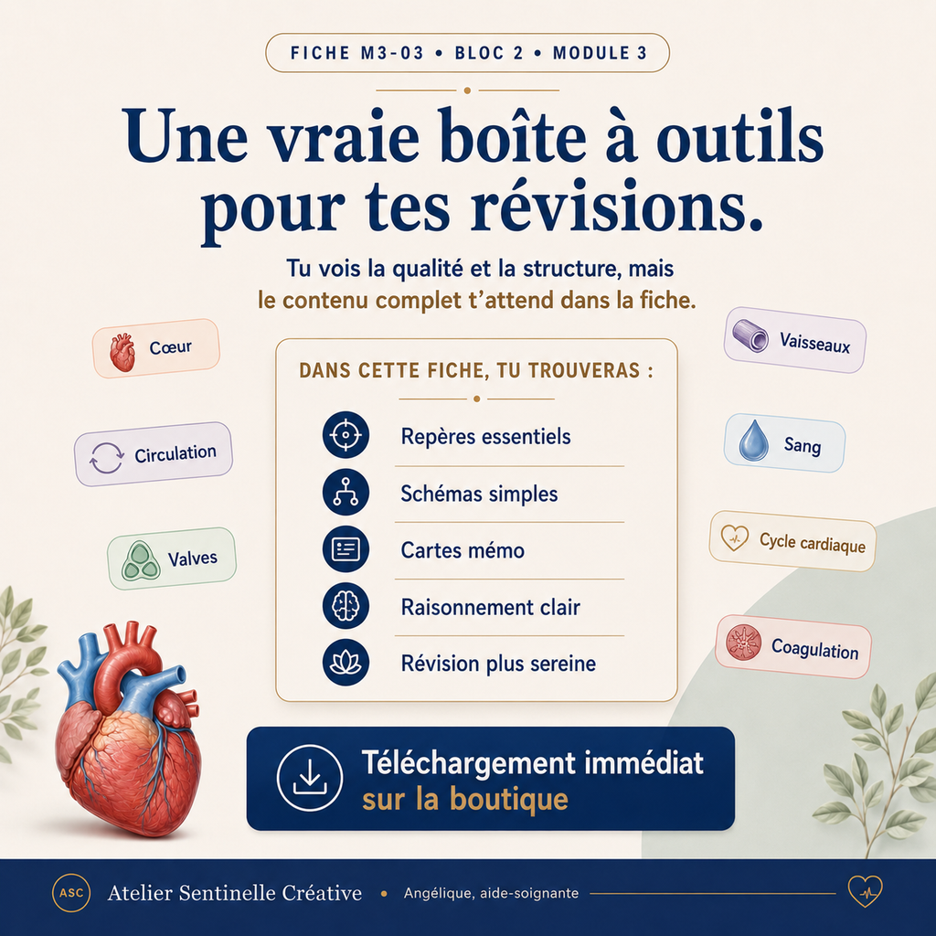 Page « Une vraie boîte à outils » avec cœur en illustration et icônes d’éléments