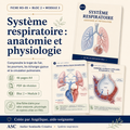 Fiche de révision sur le système respiratoire : anatomie et physiologie, 46 pages A4