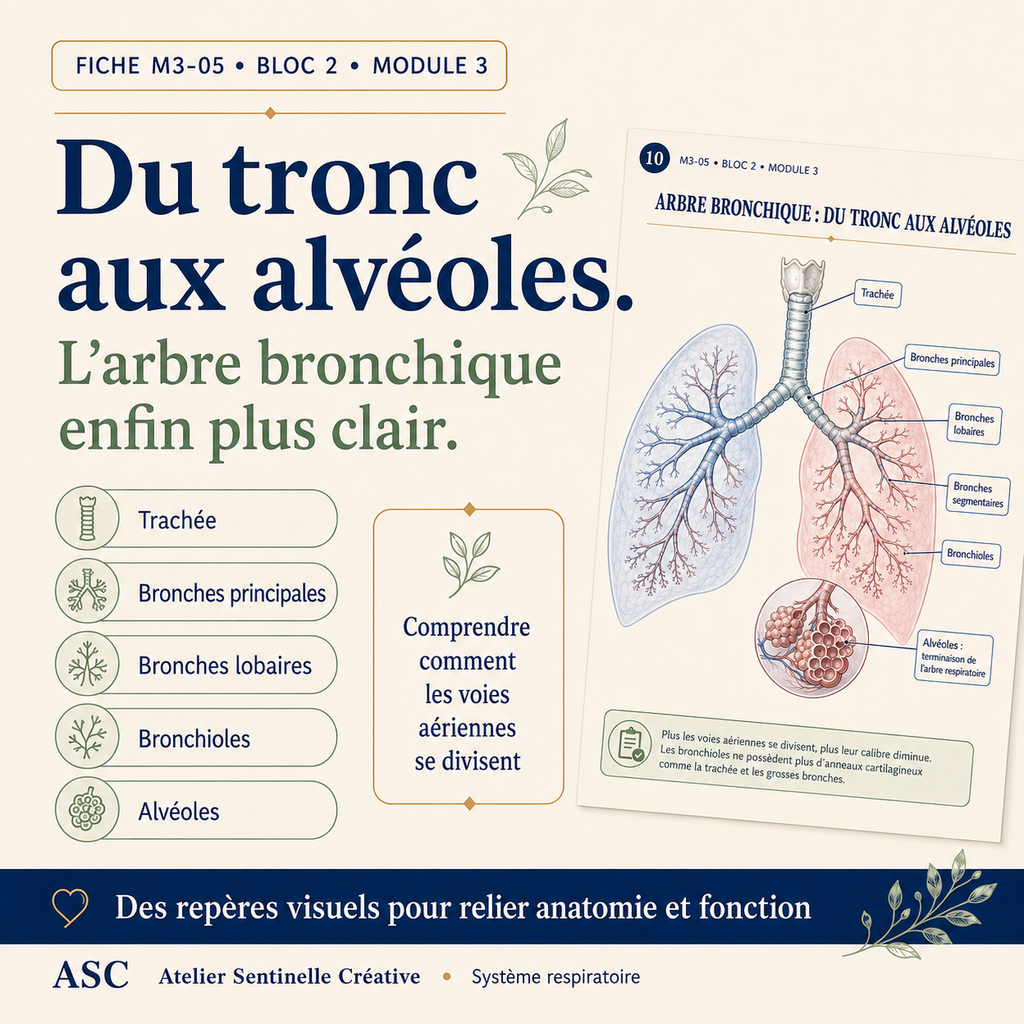 Aperçu 6 — M3-05 — Système respiratoire : anatomie et physiologie