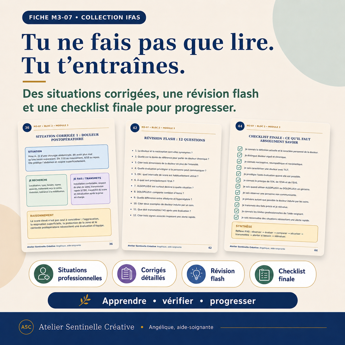 Aperçu 3 — M3-07 — La douleur : comprendre, évaluer, observer et transmettre