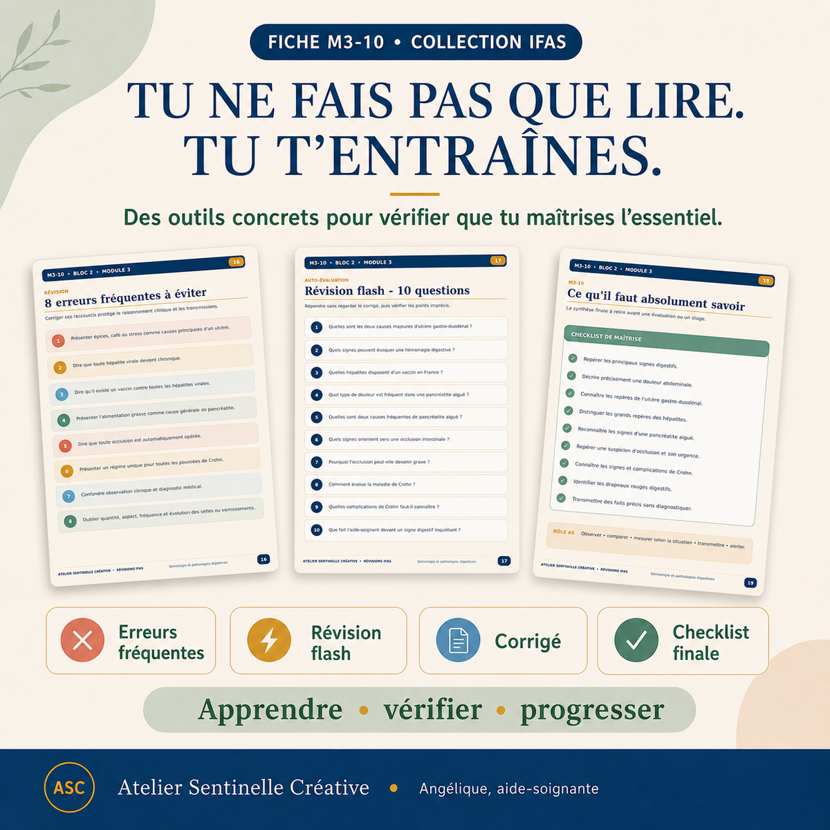Aperçu 3 — M3-10 — Sémiologie et pathologies digestives