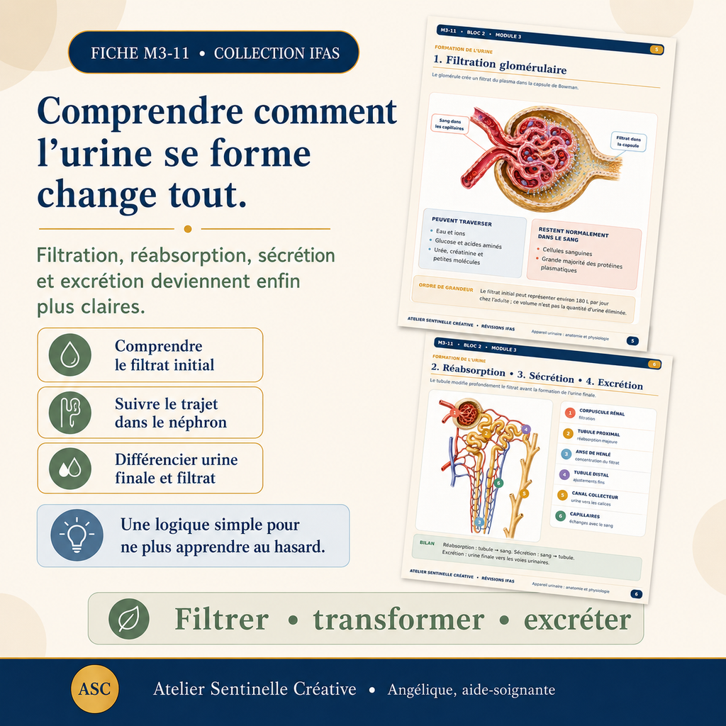Aperçu 4 — M3-11 — Appareil urinaire : anatomie et physiologie