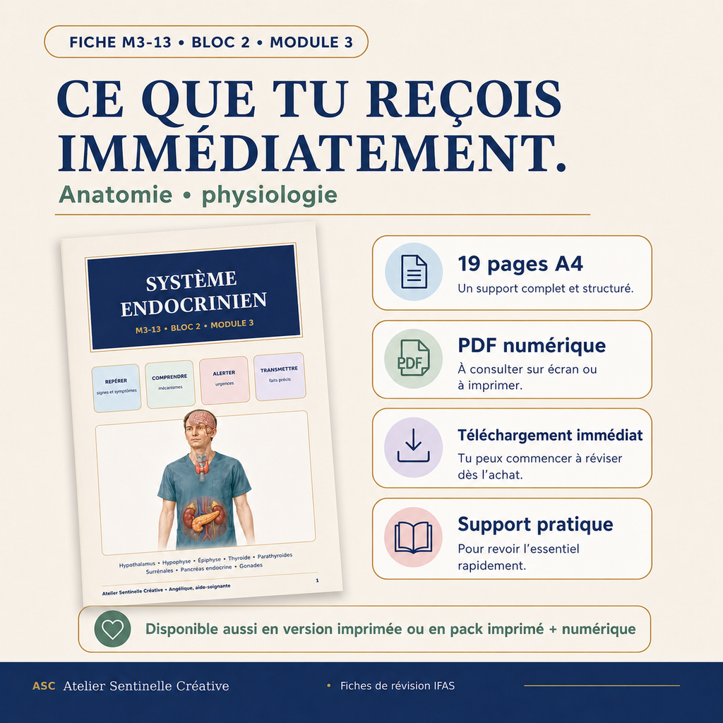 Bloc 2 • FICHE 13 • Module 3 – Le système endocrinien