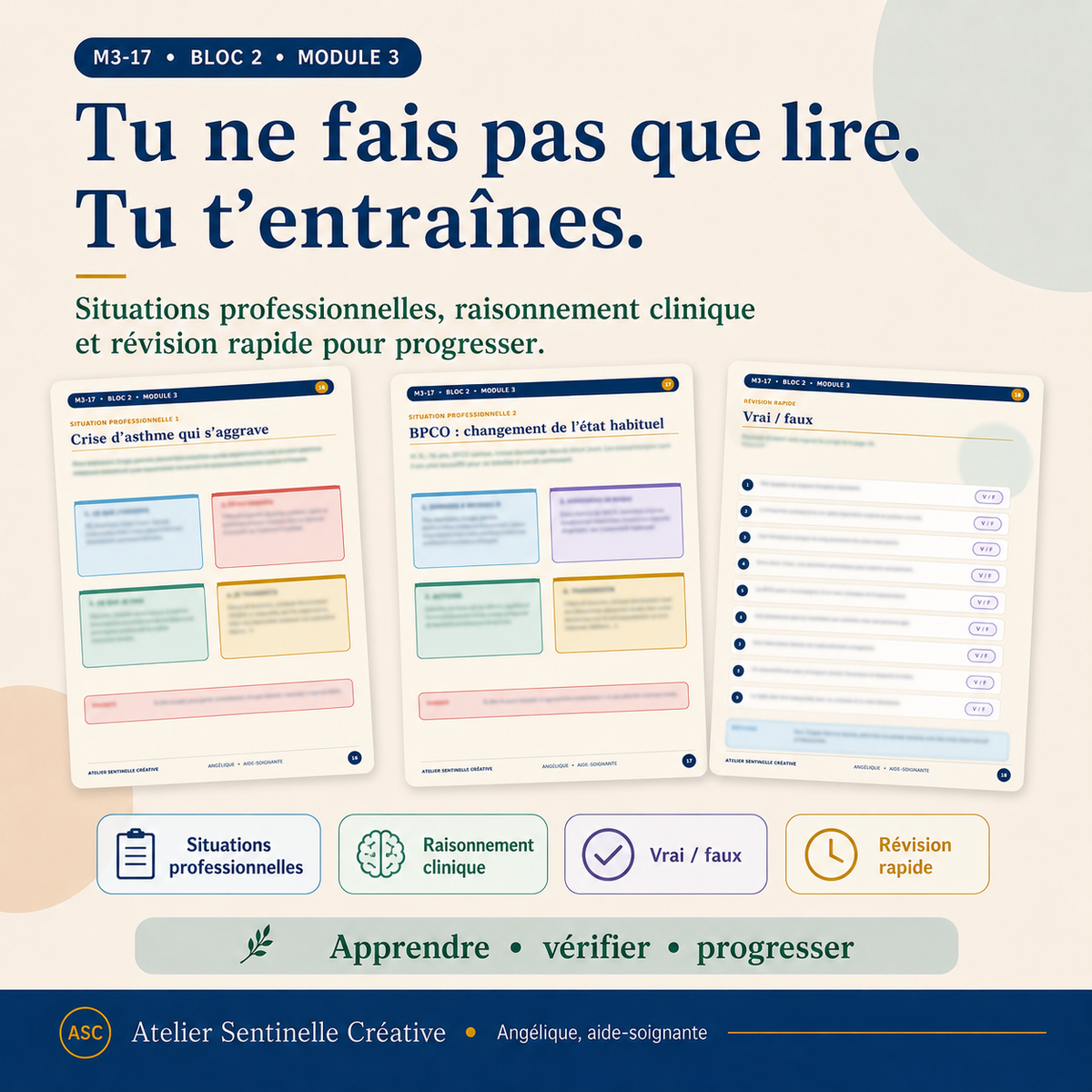 Aperçu 3 — M3-17 — Sémiologie et pathologies respiratoires