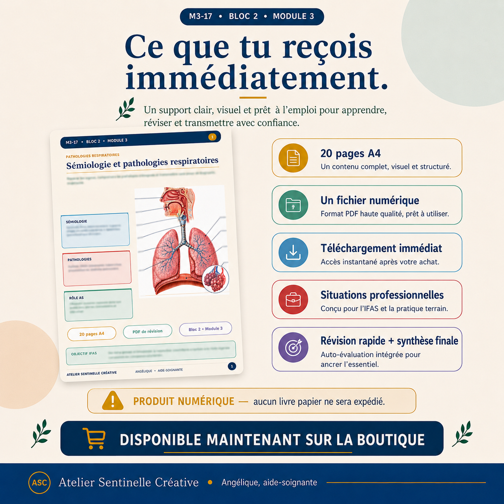 Aperçu 2 — M3-17 — Sémiologie et pathologies respiratoires