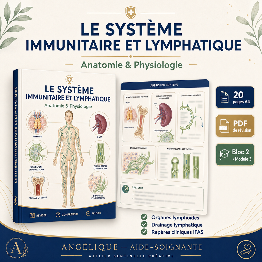Support IFAS M3-22 — Système immunitaire et lymphatique