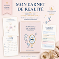 Carnet workbook 002 PDF remplissable, couverture rose clair et illustration d’étoile