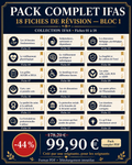 Pack complet IFAS : 18 fiches de révision, bloc collection en format PDF téléchargeable