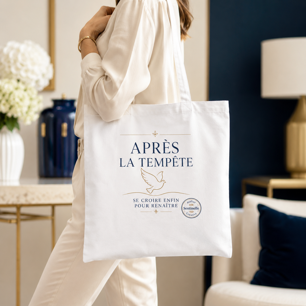 Tote bag Après la Tempête — Se croire enfin pour renaître