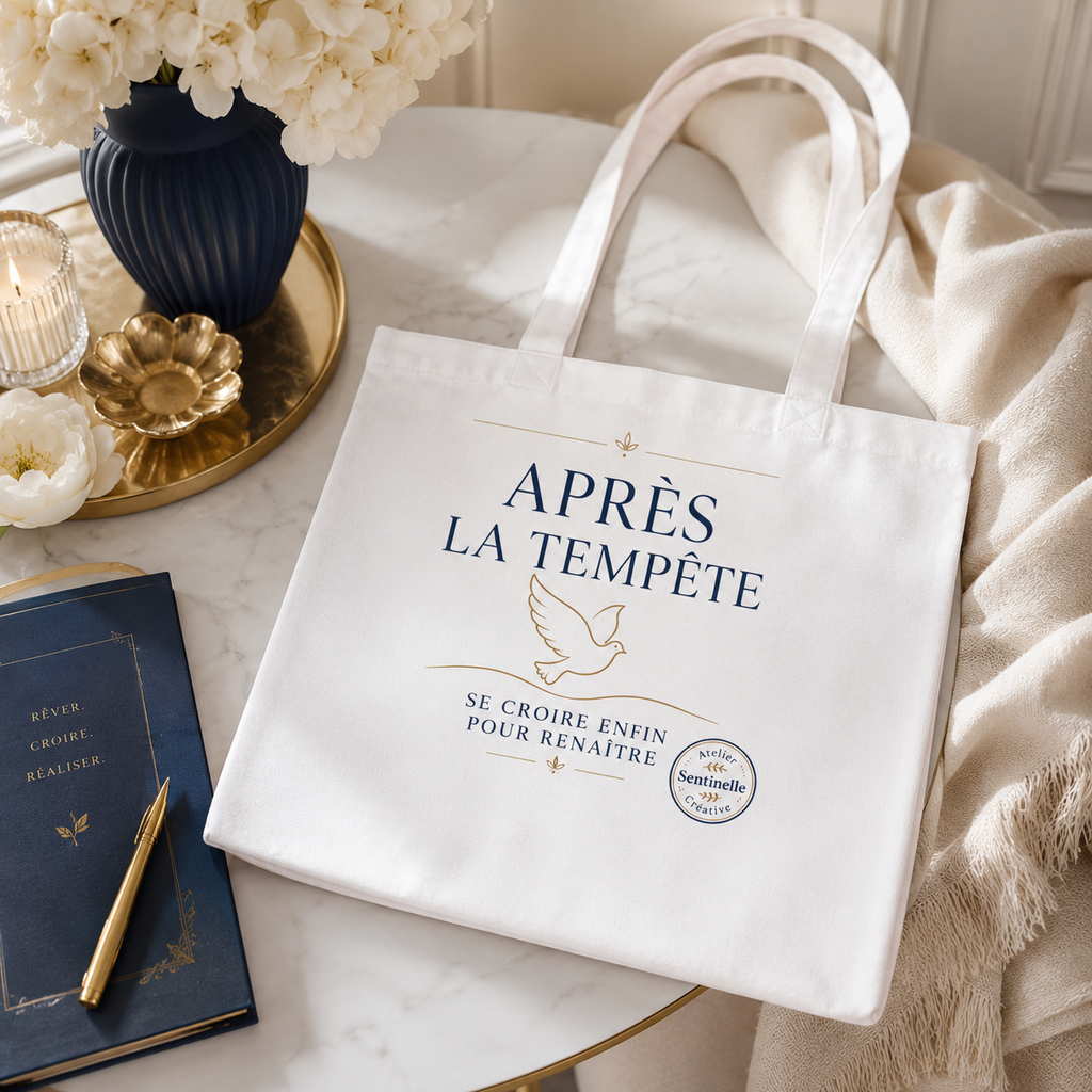Tote bag Après la Tempête — Se croire enfin pour renaître