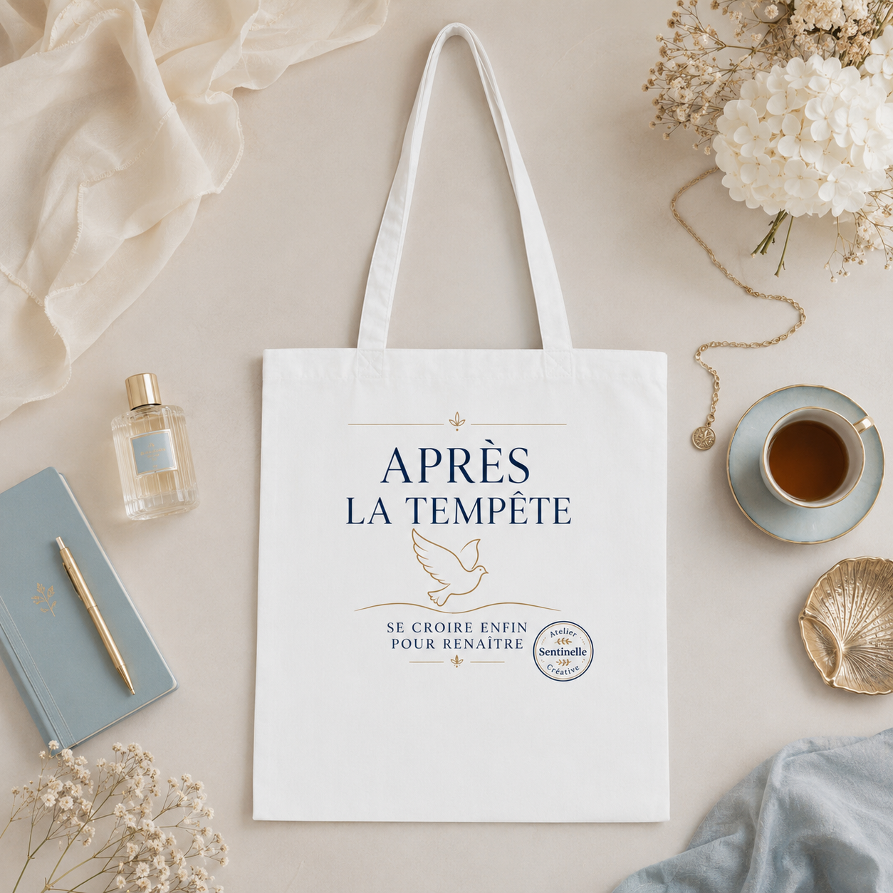 Tote bag Après la Tempête — Se croire enfin pour renaître