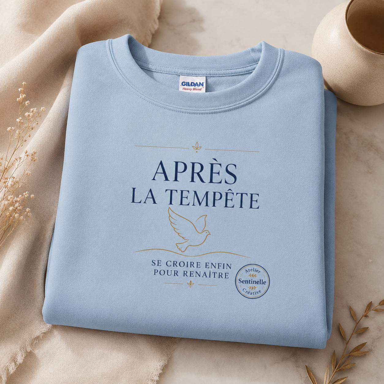 Sweat unisexe Après la Tempête – Se croire enfin pour renaître