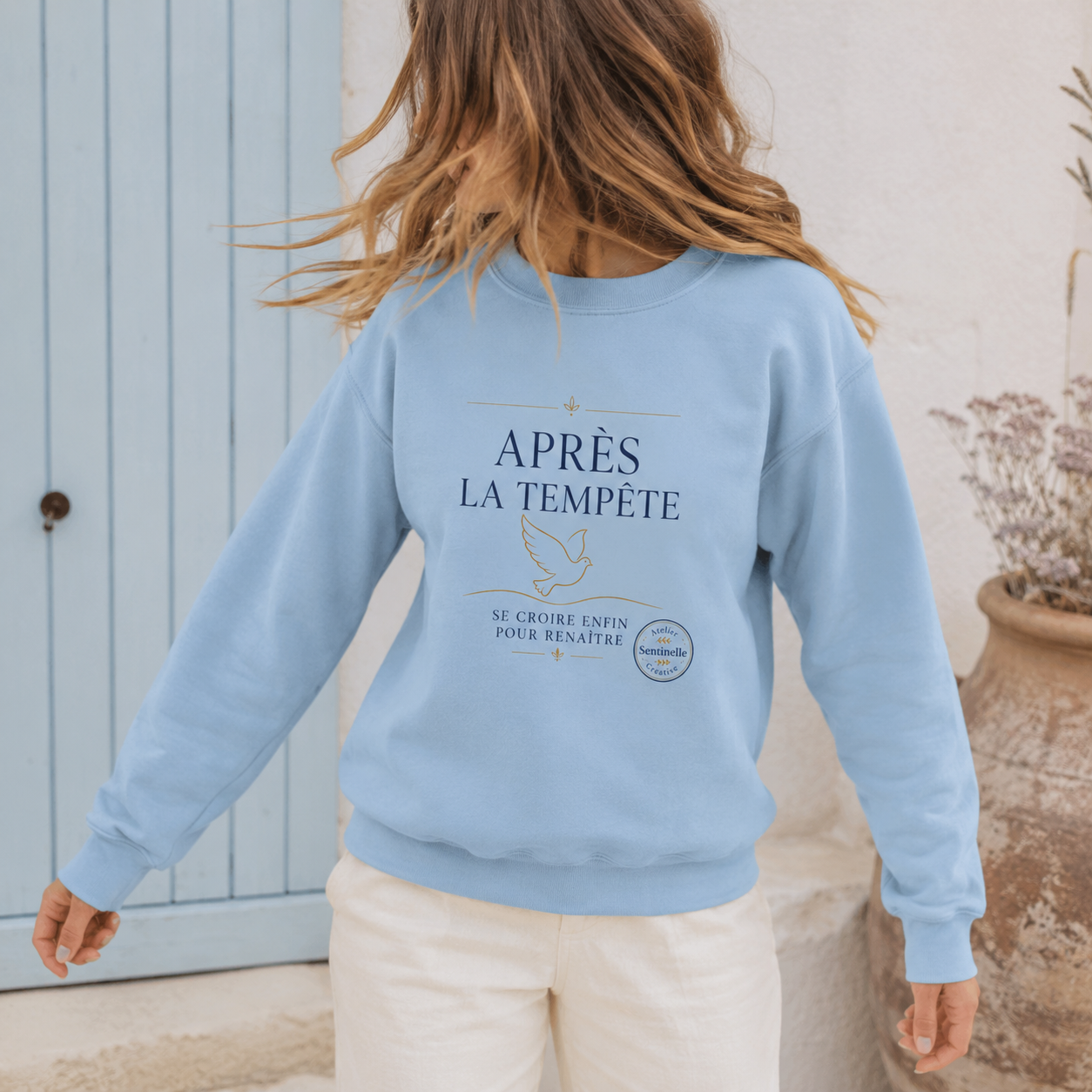 Sweat unisexe Après la Tempête – Se croire enfin pour renaître