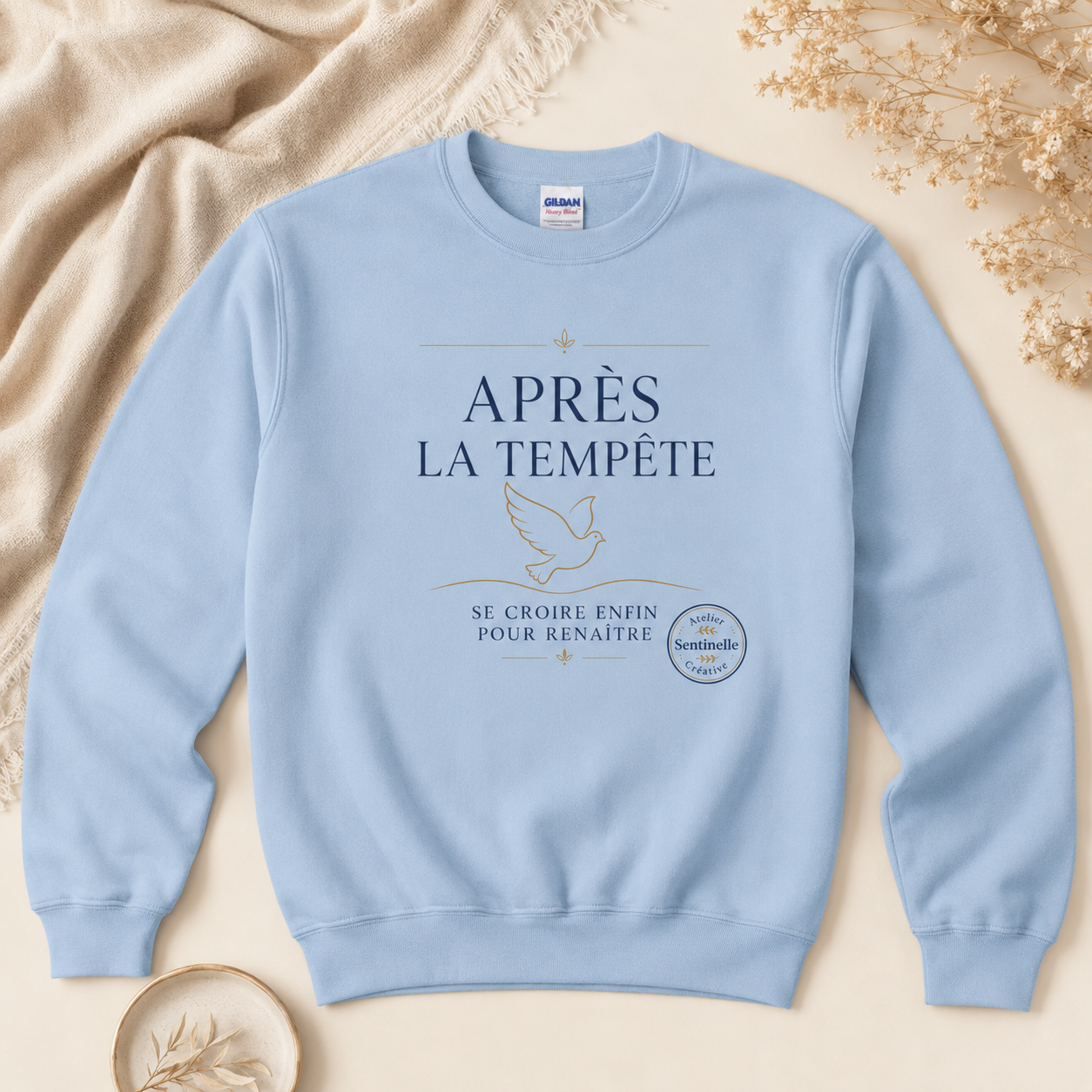 Sweat unisexe Après la Tempête – Se croire enfin pour renaître
