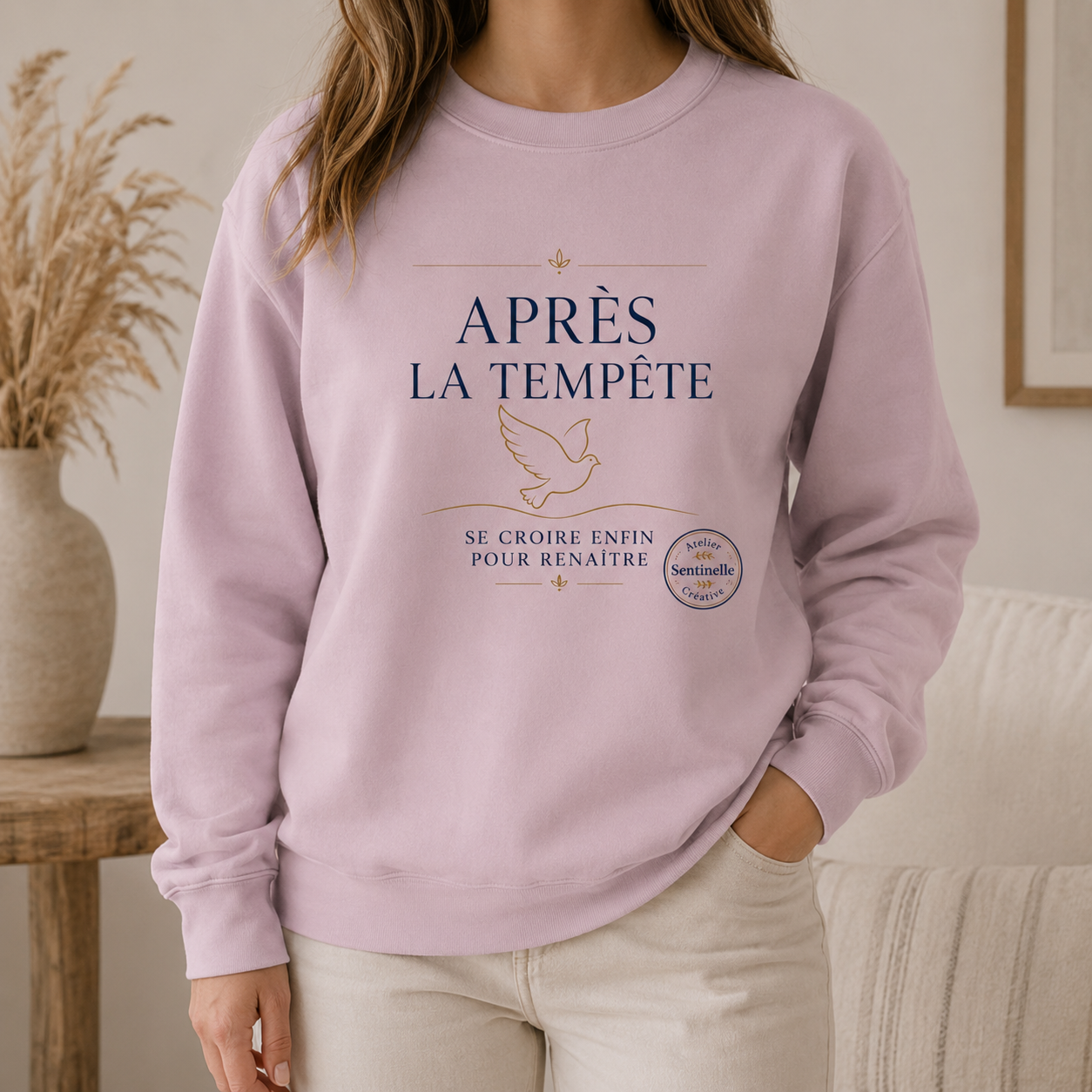 Sweat unisexe Après la Tempête – Se croire enfin pour renaître