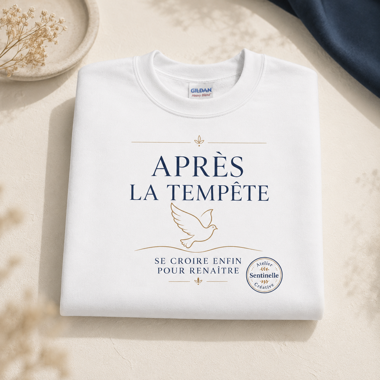 Sweat unisexe Après la Tempête – Se croire enfin pour renaître