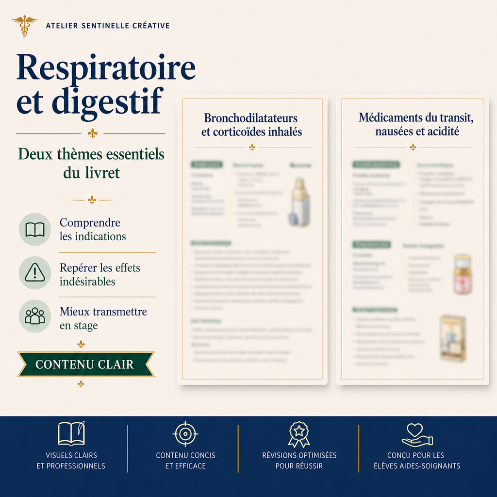 Aperçu 5 — M4-04 — Principales classes médicamenteuses IFAS