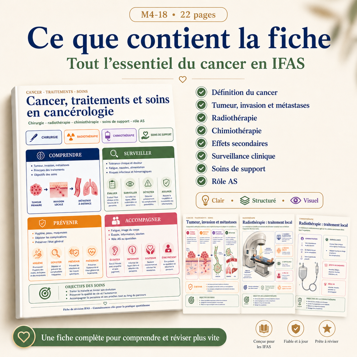 Aperçu 5 — M4-18 — Cancer, traitements et soins en cancérologie