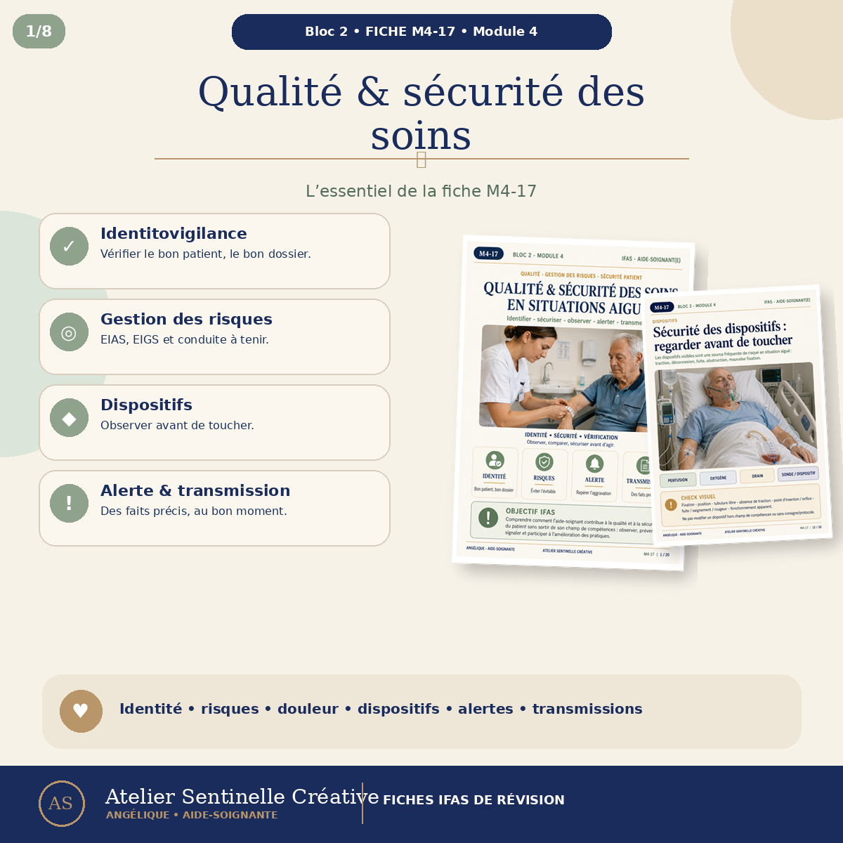 Support IFAS M4-17 — Qualité et sécurité des soins