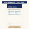 Pack Module 9 IFAS — 4 supports, 120 pages, PDF numériques