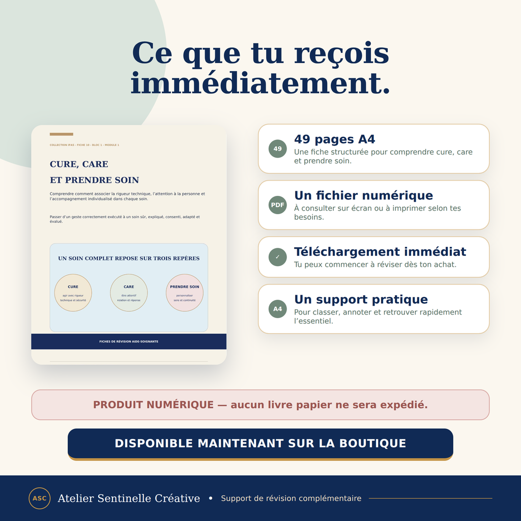 Fiche de révision IFAS numérique : 49 pages A4, téléchargeable, PDF et support pratique