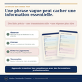 Fiche de révision IFAS : phrase pour transmettre, étapes d’observation et précision