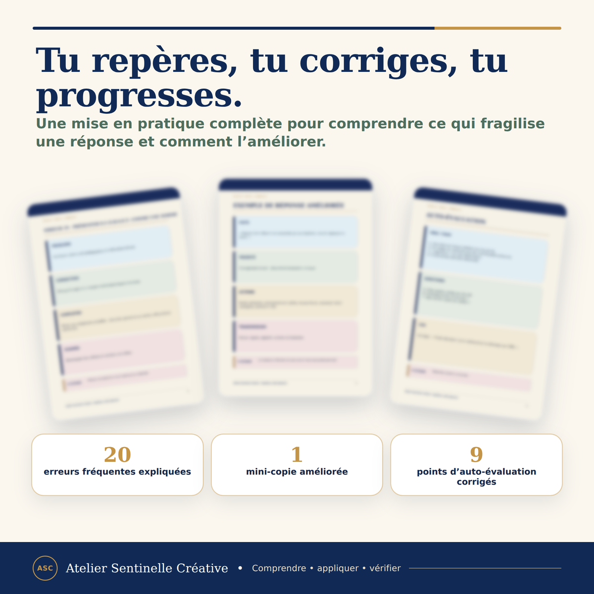 Aperçu 4 — M1-17 — Les erreurs qui font perdre des points