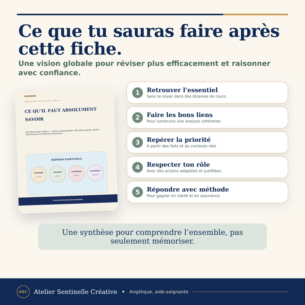 Fiche de révision : 5 étapes pour retrouver l’essentiel, repérer la priorité et raisonner