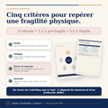 Fiche de révision IFAS « Cinq critères pour repérer une fragilité physique »