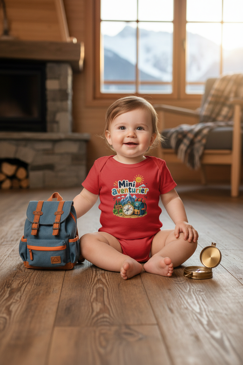 Body rouge Mini aventurier chalet