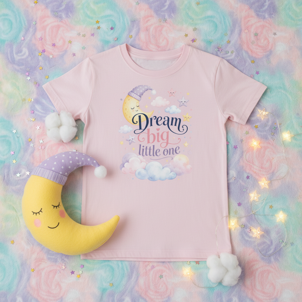 Flat lay pastel étoiles