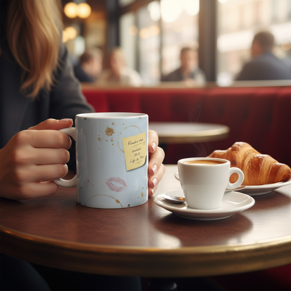 Lifestyle recto café parisien