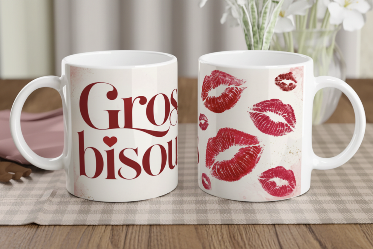 Mug recto verso — duo table