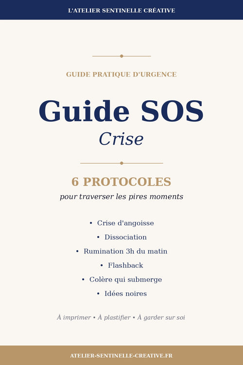 Guide SOS Crise, livre de 6 protocoles d’urgence pour traverser les pires moments