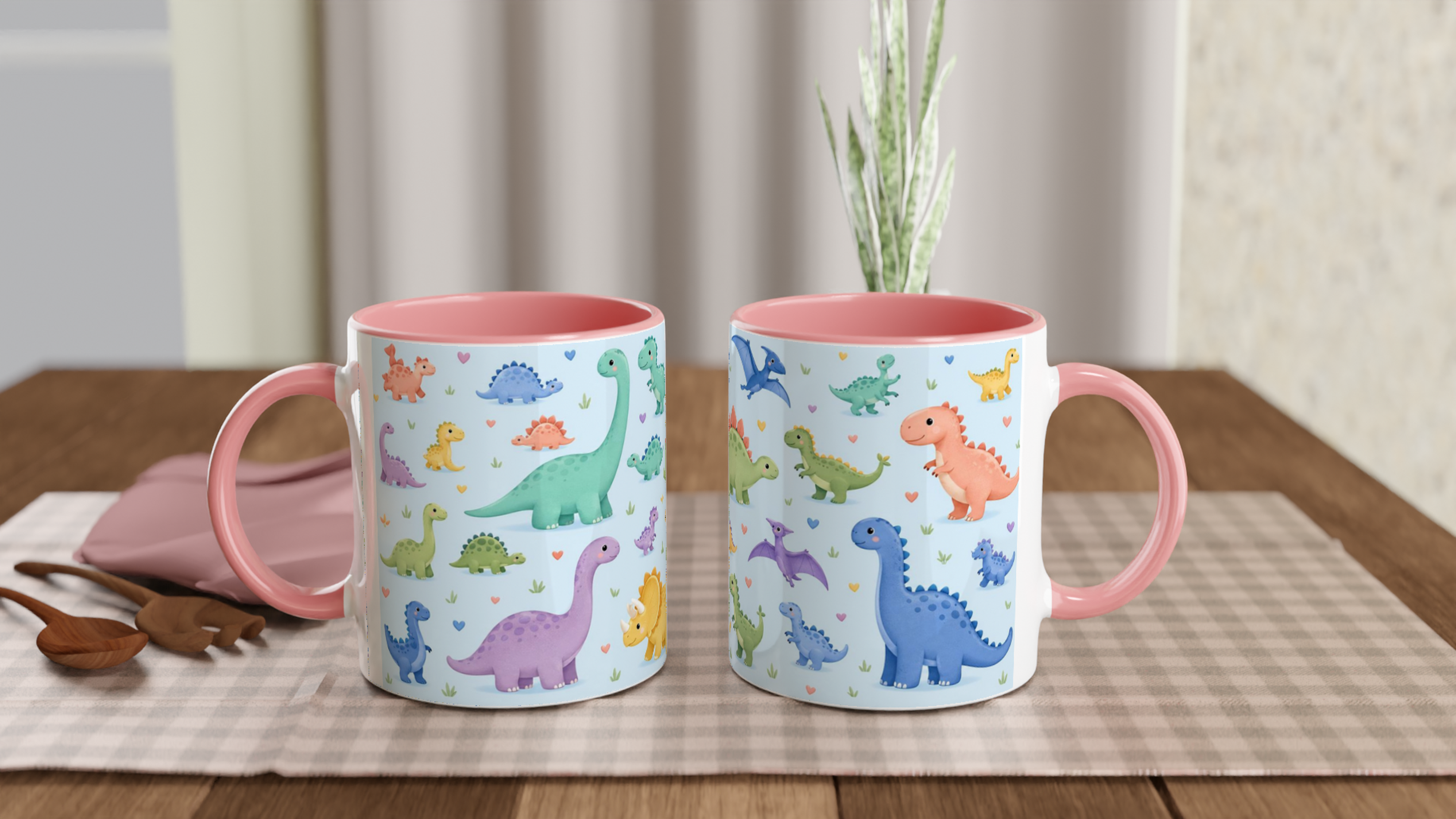 Mug Dinosaures Kawaii