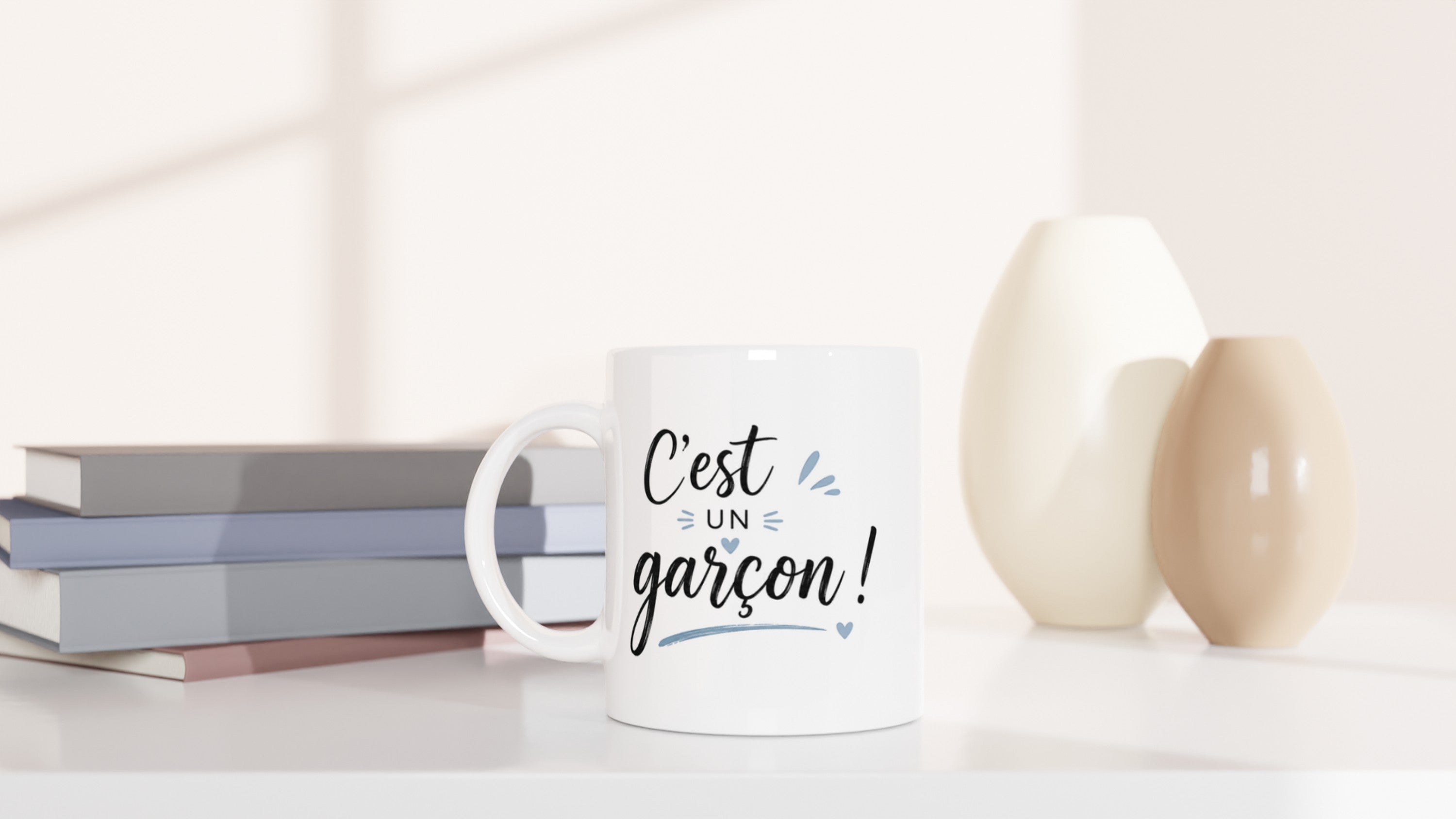 Mug C'est un garçon — Cadeau naissance bébé garçon