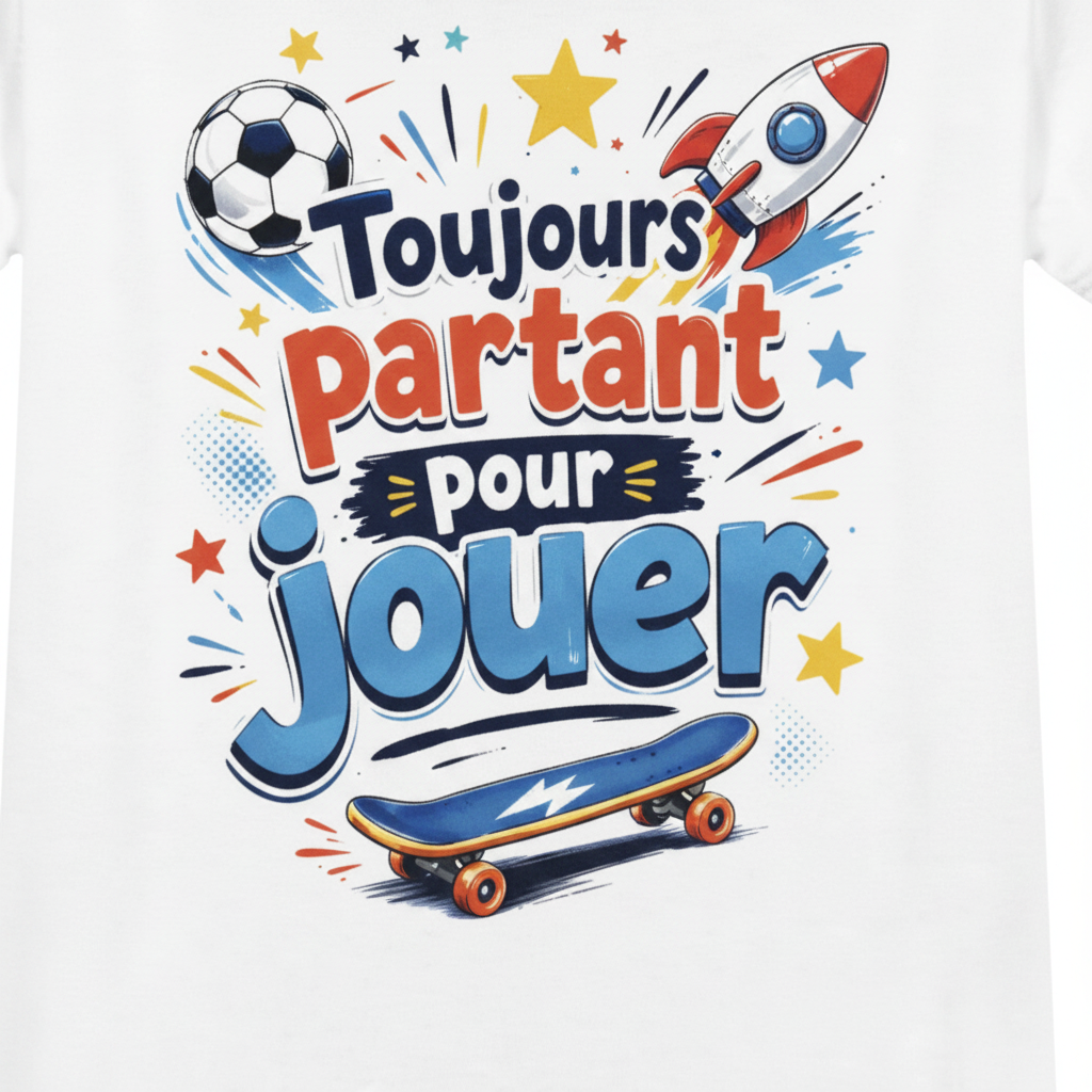 Zoom design Toujours partant pour jouer